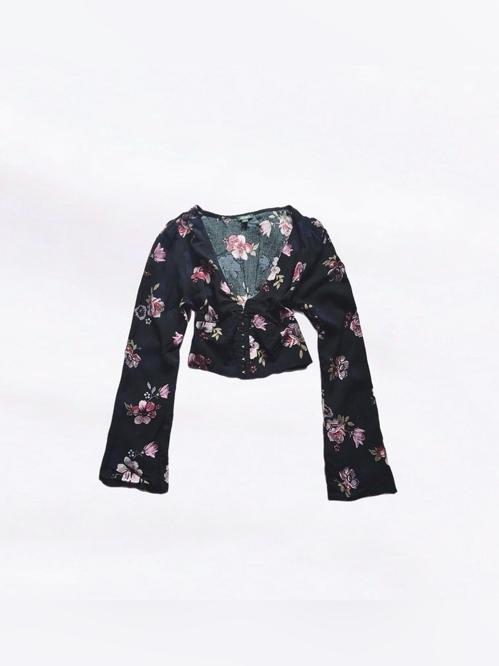 wild fable ⋆ floral crop top